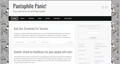 Desktop Screenshot of pantophilepanic.com